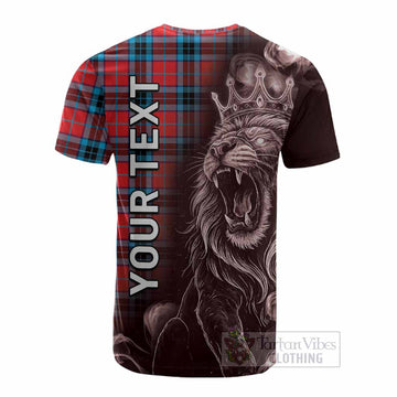 MacTavish (McTavish) Tartan Cotton T-shirt Roaring Lion Heritage