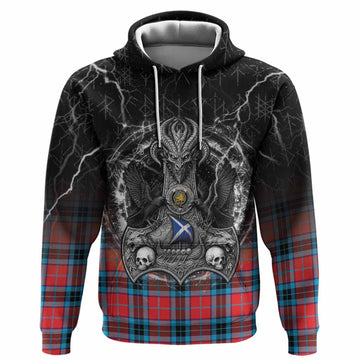 MacTavish (McTavish) Tartan Crest Hoodie Celtic Odin's Raven Legacy