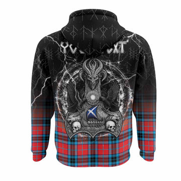 MacTavish (McTavish) Tartan Crest Hoodie Celtic Odin's Raven Legacy