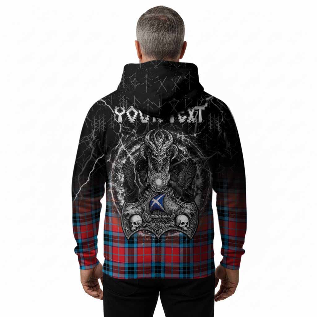 MacTavish (McTavish) Tartan Crest Hoodie Celtic Odin's Raven Legacy
