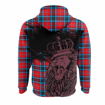 MacTavish (McTavish) Tartan Crest Hoodie Crowned Lion Heritage Style