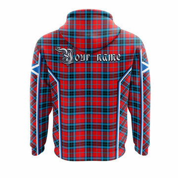 MacTavish (McTavish) Tartan Crest Hoodie Scotland Coat of Arm Flag Style