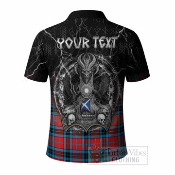 MacTavish (McTavish) Tartan Crest Polo Shirt Celtic Odin's Raven Legacy