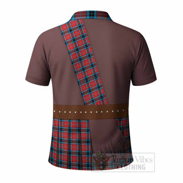 MacTavish (McTavish) Tartan Crest Polo Shirt Kilt Costume Style