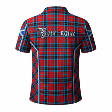 MacTavish (McTavish) Tartan Crest Polo Shirt Scotland Coat of Arm Flag Style - Tartan Vibes Clothing