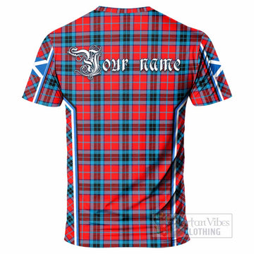 MacTavish (McTavish) Tartan Crest T-shirt Scotland Coat of Arm Flag Style - Tartan Vibes Clothing