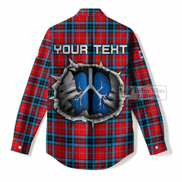 MacTavish (McTavish) Tartan Crest Women Casual Shirt Scotland In My Veins