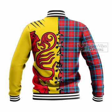 MacTavish (McTavish) Tartan Family Crest Baseball Jacket Lion Rampant Honor