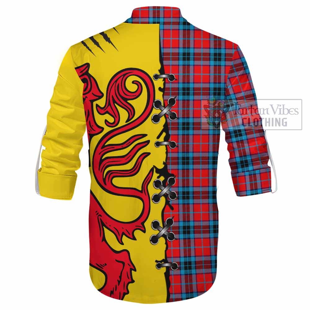 MacTavish (McTavish) Tartan Family Crest Ghillie Kilt Shirt Lion Rampant Honor - Tartan Vibes Clothing