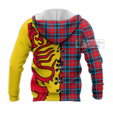 MacTavish (McTavish) Tartan Family Crest Knitted Hoodie Lion Rampant Honor