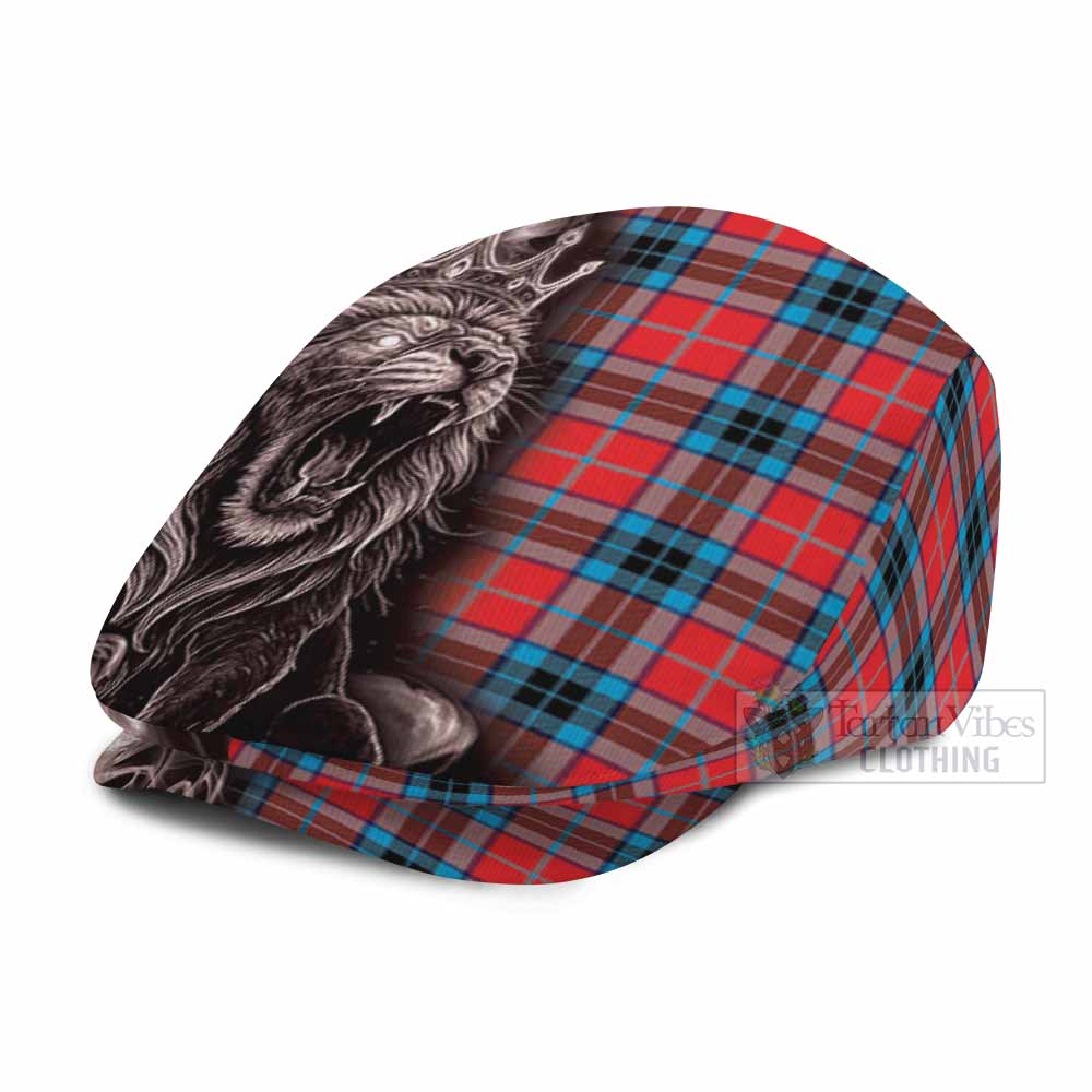 MacTavish (McTavish) Tartan Flat Cap, Jeff Cap Roaring Lion Heritage