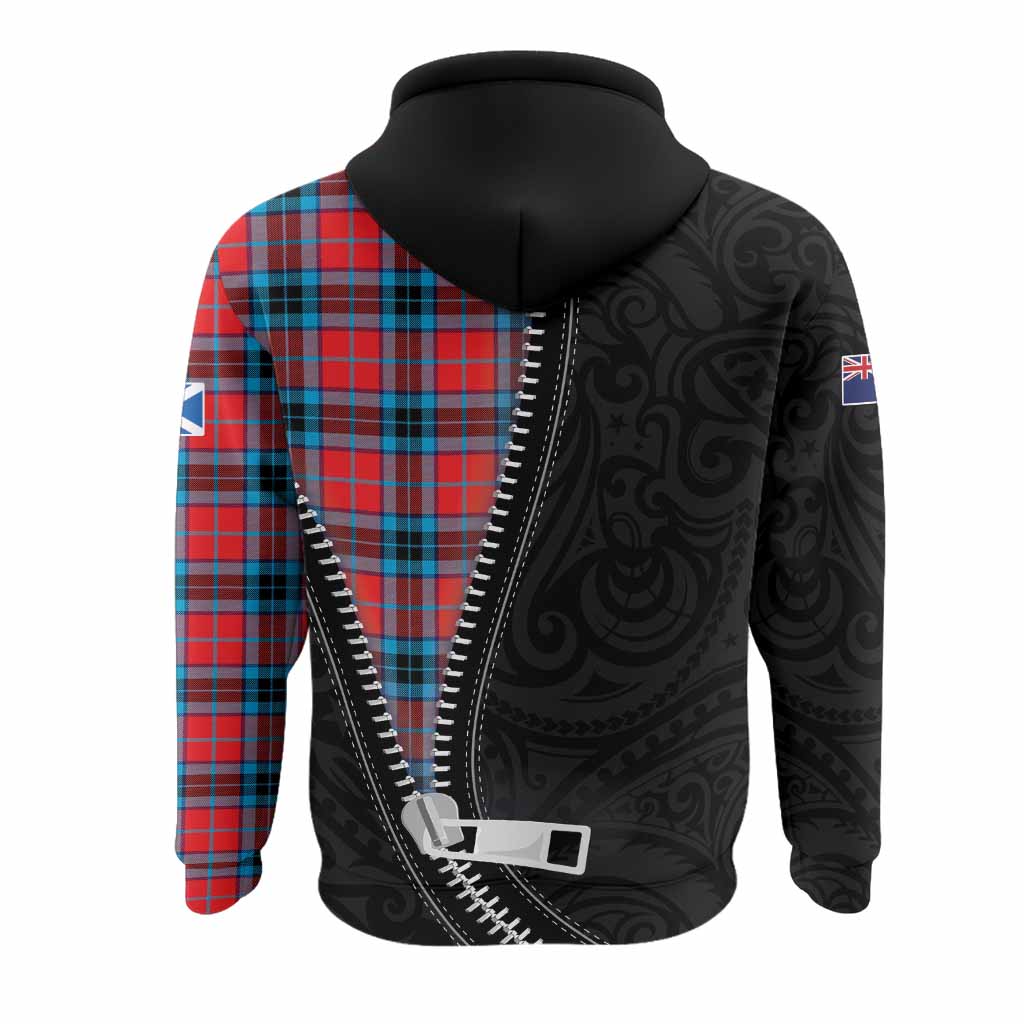 MacTavish (McTavish) Tartan Hoodie New Zealand Pattern Unique Zipper Stylized