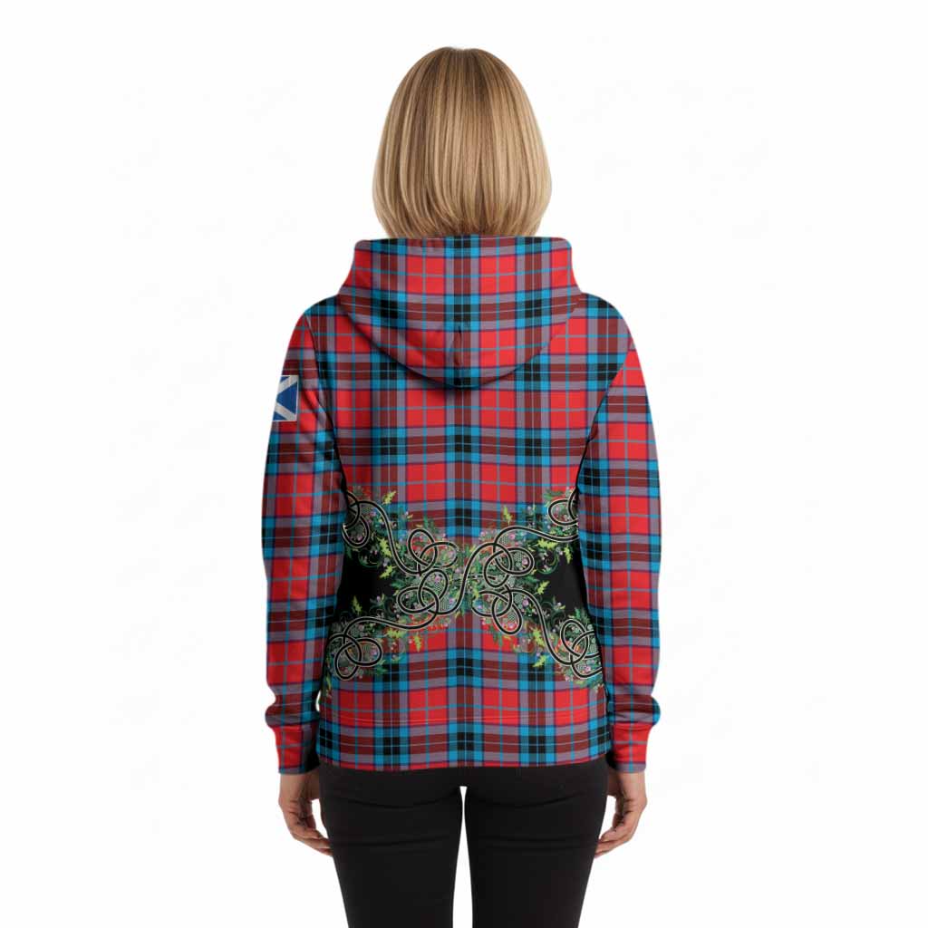 MacTavish (McTavish) Tartan Hoodie Thistle Scottish Spirit