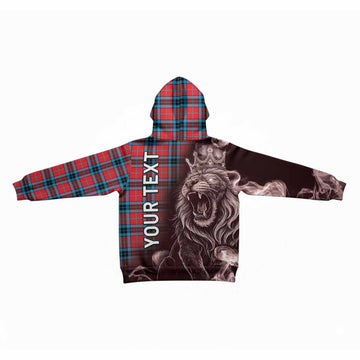 MacTavish (McTavish) Tartan Kid Hoodie Roaring Lion Heritage