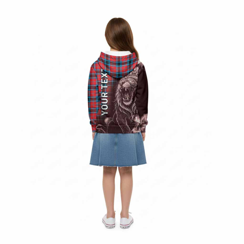 MacTavish (McTavish) Tartan Kid Hoodie Roaring Lion Heritage