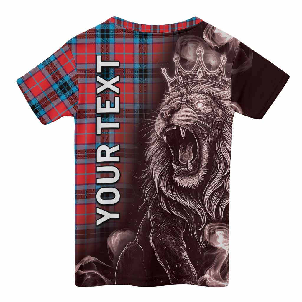 MacTavish (McTavish) Tartan Kid T-shirt Roaring Lion Heritage