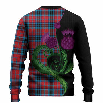 MacTavish (McTavish) Tartan Knitted Sweater Traditional Scottish Thistle