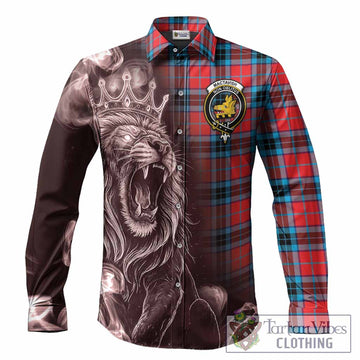MacTavish (McTavish) Tartan Long Sleeve Button Shirts Roaring Lion Heritage