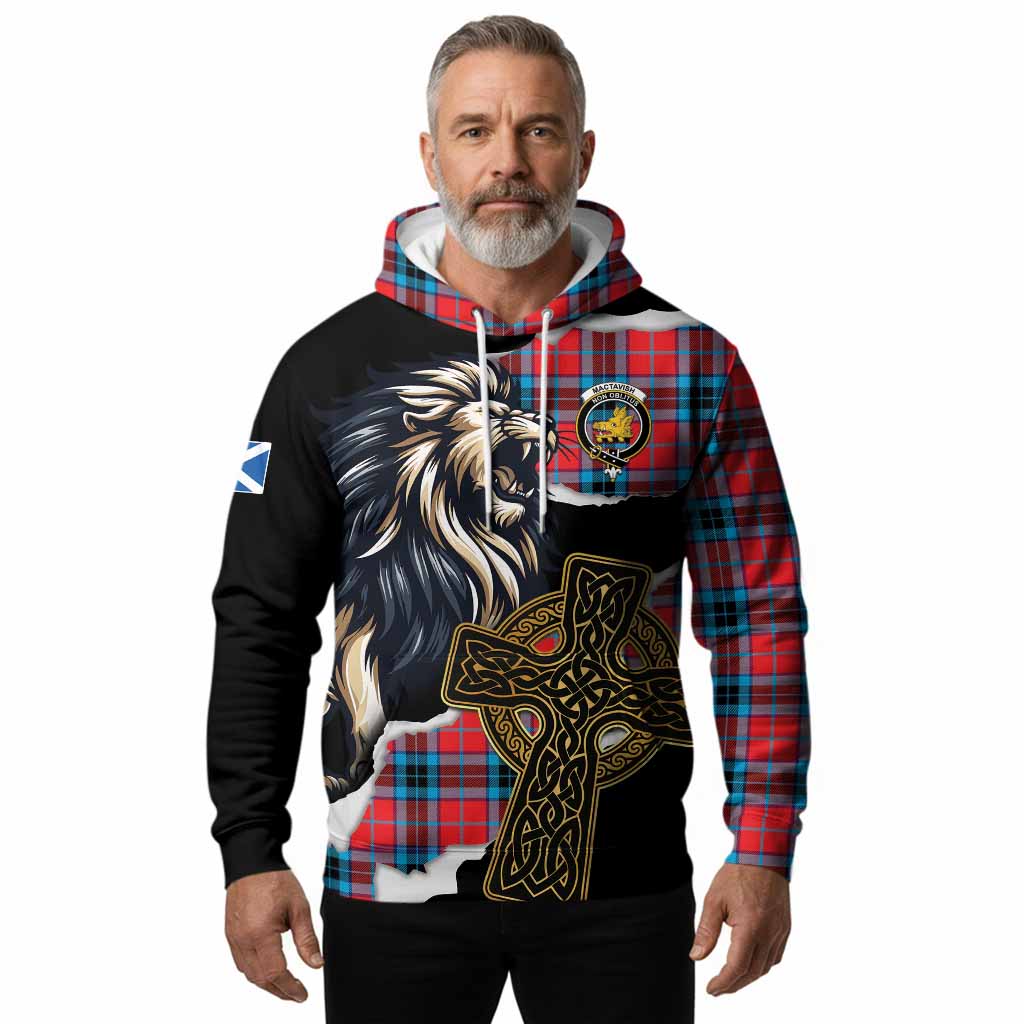MacTavish (McTavish) Tartan Scottish Hoodie Lion Celtic Heritage