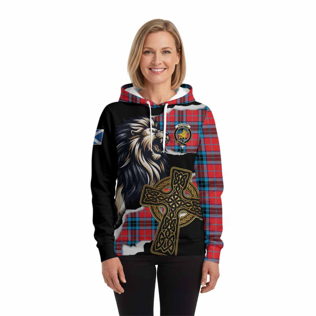 MacTavish (McTavish) Tartan Scottish Hoodie Lion Celtic Heritage
