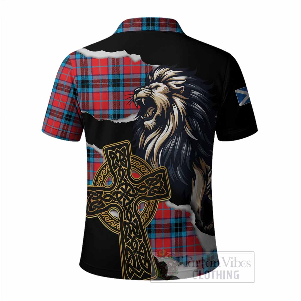 MacTavish (McTavish) Tartan Scottish Polo Shirt Lion Celtic Heritage