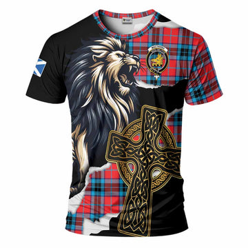 MacTavish (McTavish) Tartan Scottish T-Shirt Lion Celtic Heritage