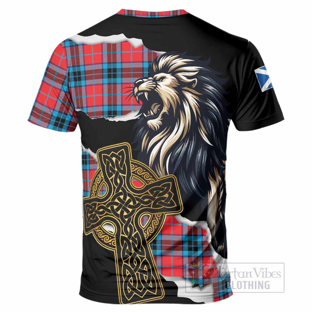 MacTavish (McTavish) Tartan Scottish T-Shirt Lion Celtic Heritage