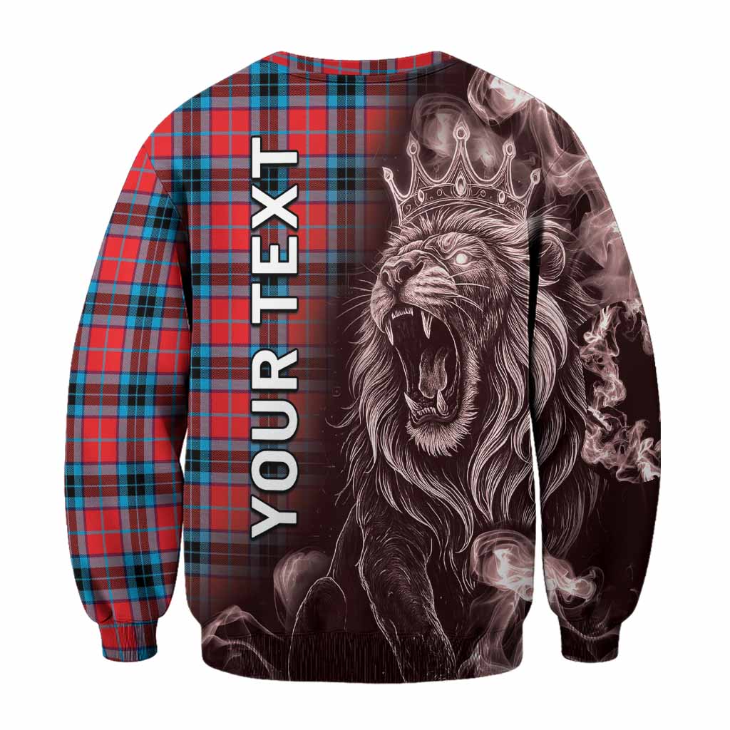 MacTavish (McTavish) Tartan Sweatshirt Roaring Lion Heritage