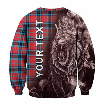 MacTavish (McTavish) Tartan Sweatshirt Roaring Lion Heritage