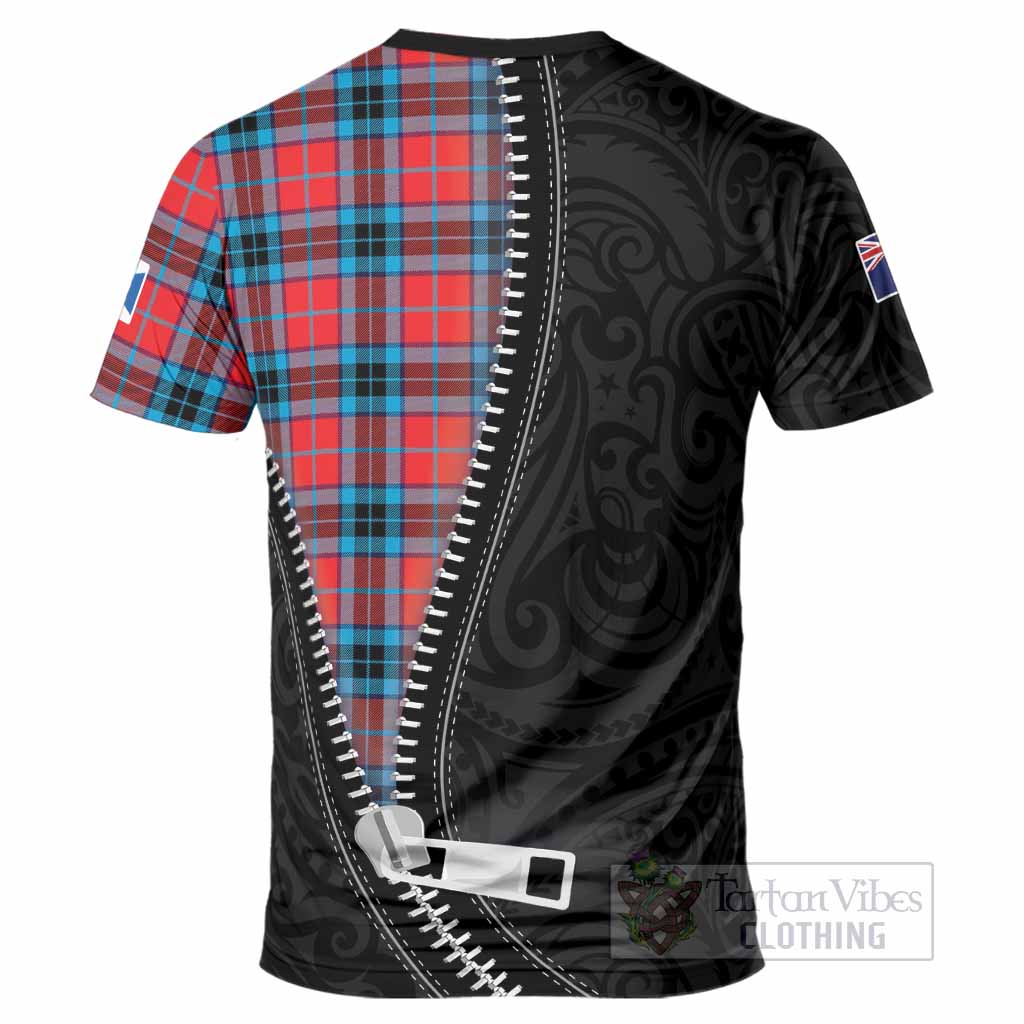 MacTavish (McTavish) Tartan T-Shirt New Zealand Pattern Unique Zipper Stylized