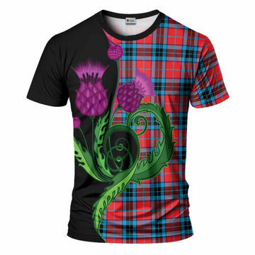 MacTavish (McTavish) Tartan T-Shirt Traditional Scottish Thistle