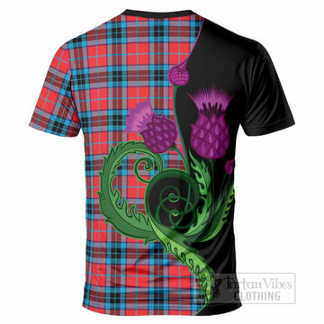 MacTavish (McTavish) Tartan T-Shirt Traditional Scottish Thistle