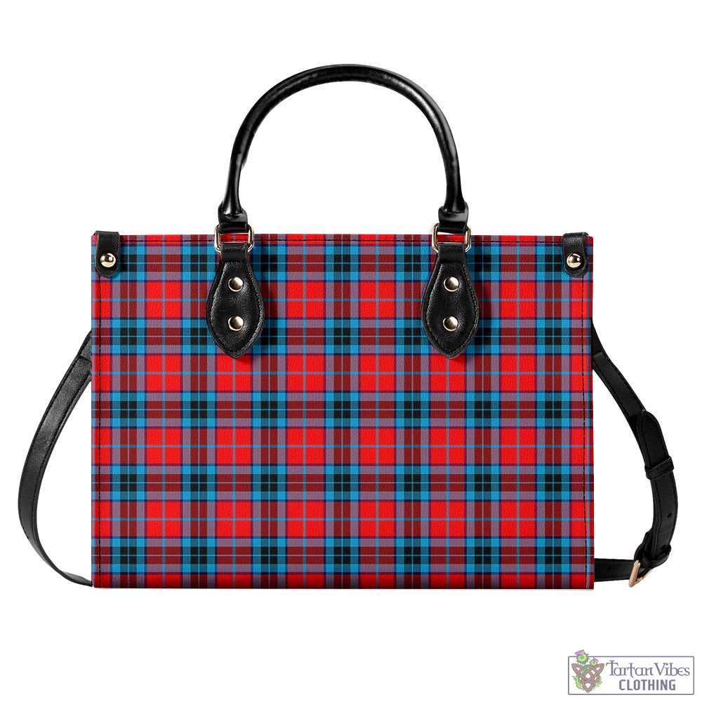 Tartan Vibes Clothing MacTavish Modern Tartan Luxury Leather Handbags