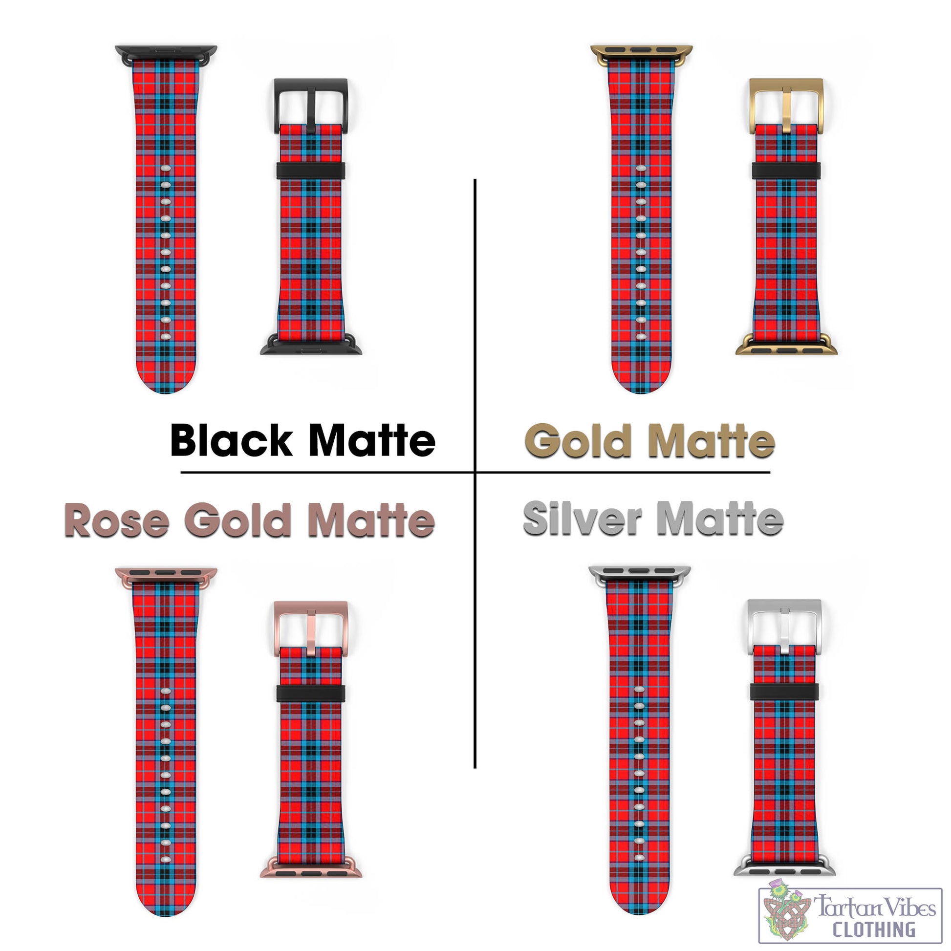 Tartan Vibes Clothing MacTavish Modern Tartan Watch Band