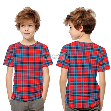 MacTavish (McTavish) Tartan Kid T-Shirt Youth XL Size14 - Tartanvibesclothing Shop