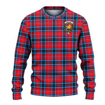 MacTavish (McTavish) Tartan Ugly Sweater with Family Crest