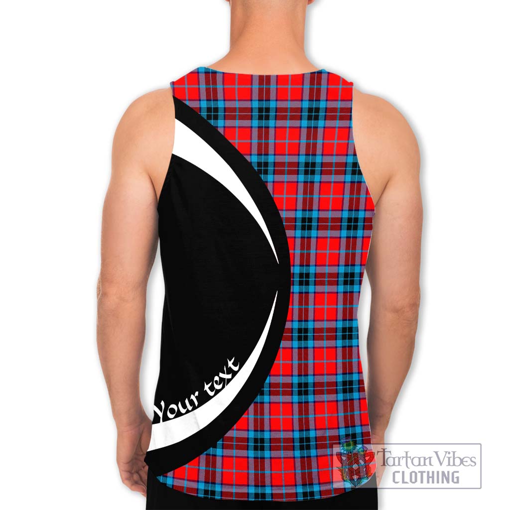 MacTavish (McTavish) Tartan Men's Tank Top with Family Crest Circle Style - Tartan Vibes Clothing