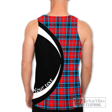 MacTavish (McTavish) Tartan Men's Tank Top with Family Crest Circle Style