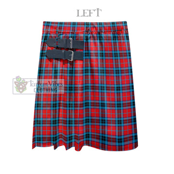 MacTavish Modern Tartan Men's Pleated Skirt - Fashion Casual Retro Scottish Kilt Style