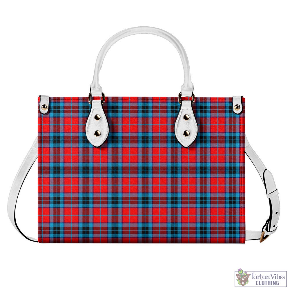 Tartan Vibes Clothing MacTavish Modern Tartan Luxury Leather Handbags