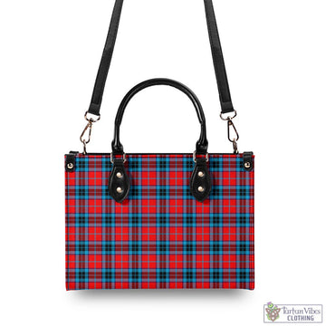 MacTavish (McTavish) Tartan Luxury Leather Handbags - Tartan Vibes Clothing