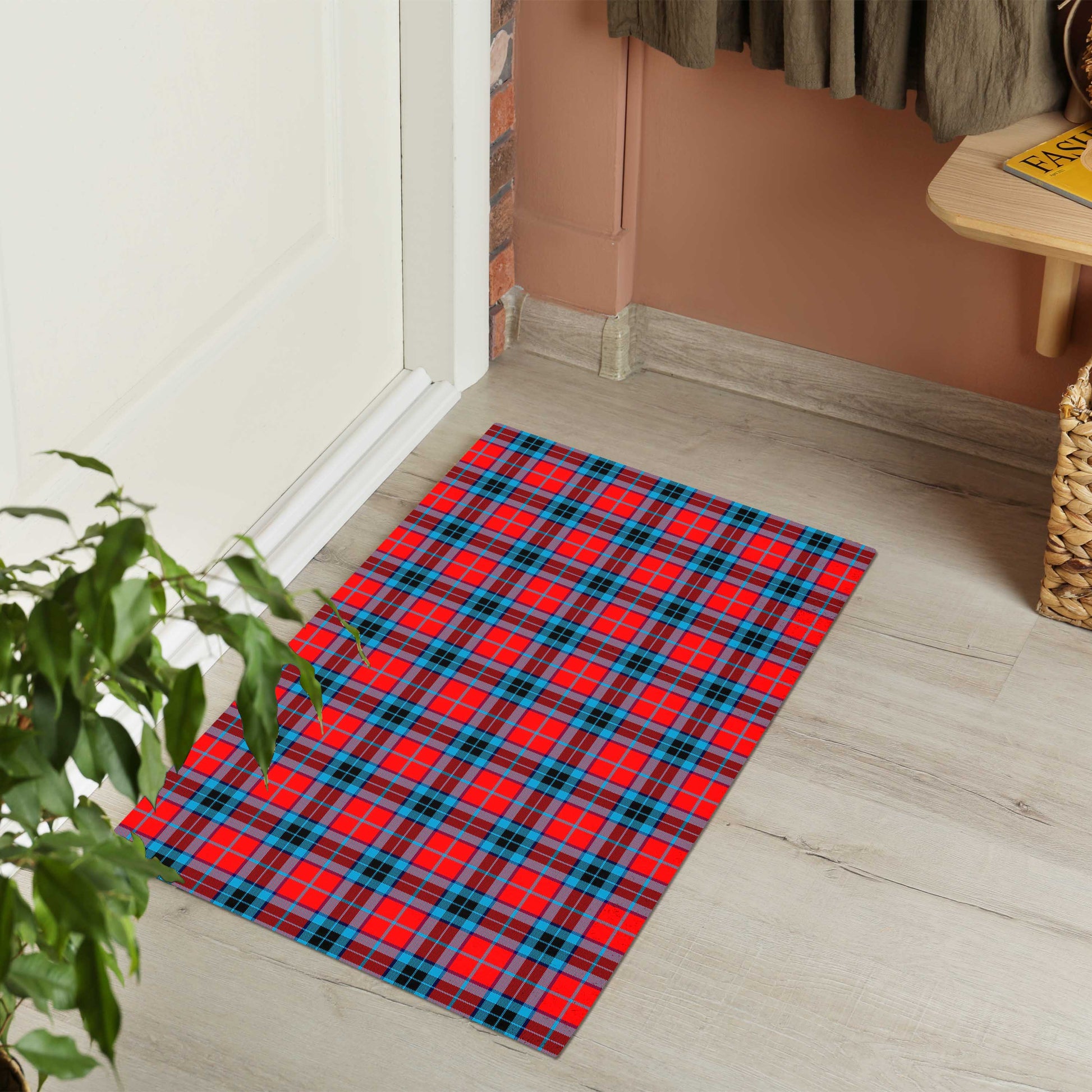 MacTavish Modern Tartan Door Mat - Tartanvibesclothing