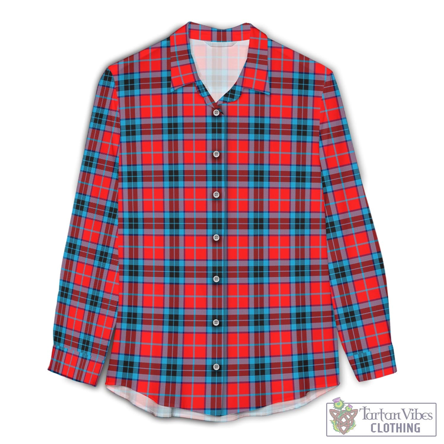 MacTavish Modern Tartan Womens Casual Shirt