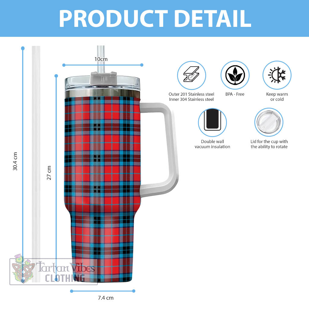 Tartan Vibes Clothing MacTavish Modern Tartan Tumbler with Handle