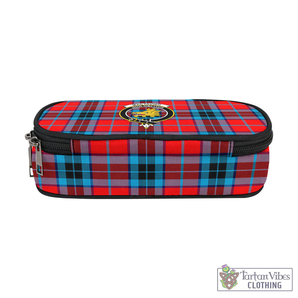 Tartan Vibes Clothing MacTavish Modern Tartan Pen and Pencil Case with Family Crest