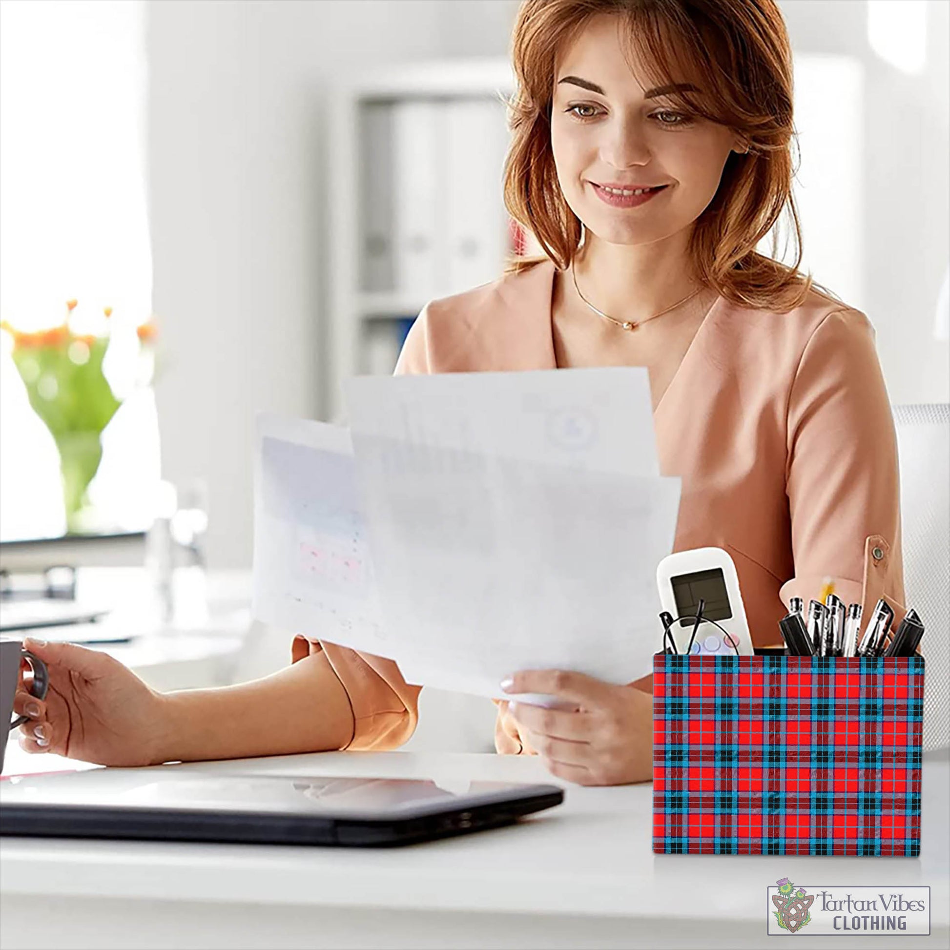 Tartan Vibes Clothing MacTavish Modern Tartan Pen Holder