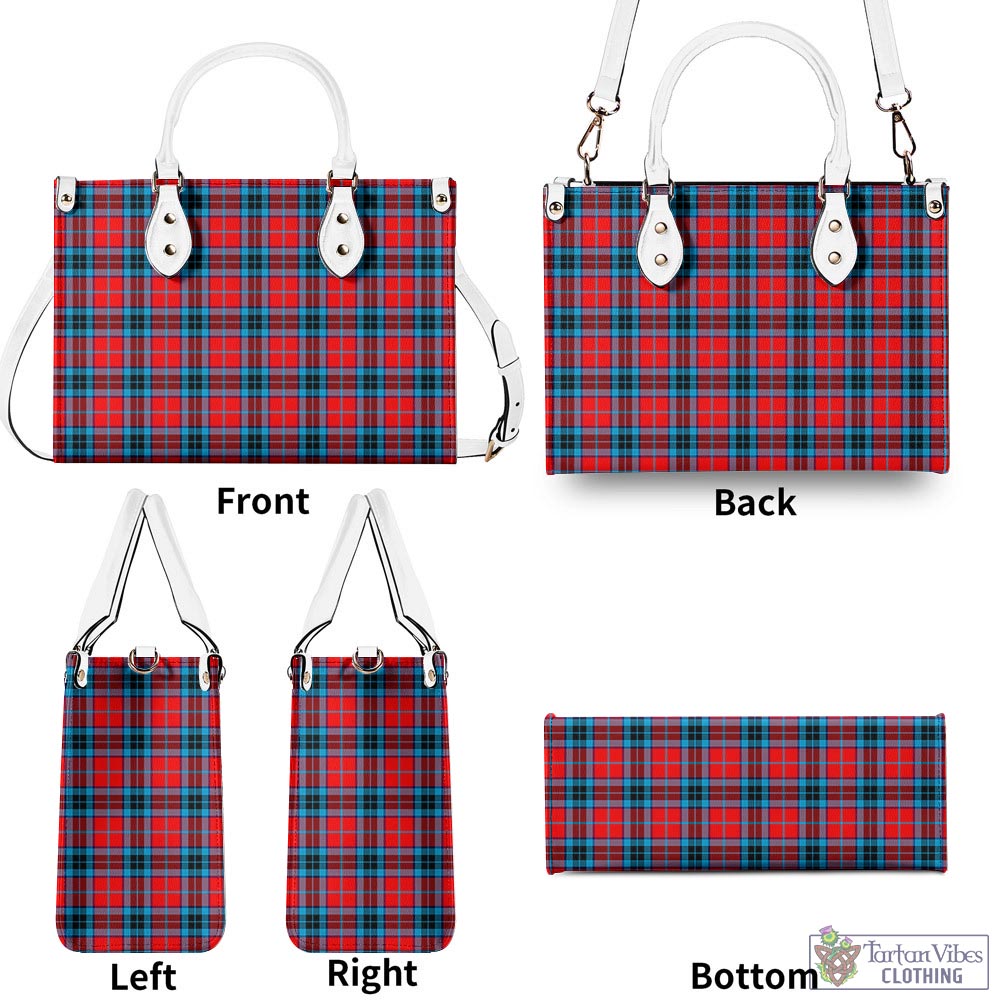 Tartan Vibes Clothing MacTavish Modern Tartan Luxury Leather Handbags