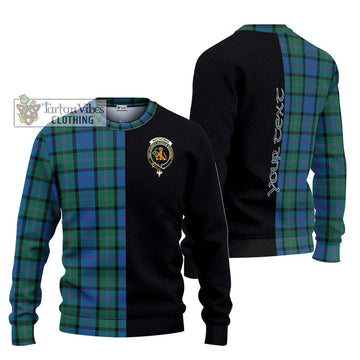 MacThomas (McThomas) Tartan Ugly Sweater with Family Crest and Half Of Me Style Unisex - Tartan Vibes Clothing