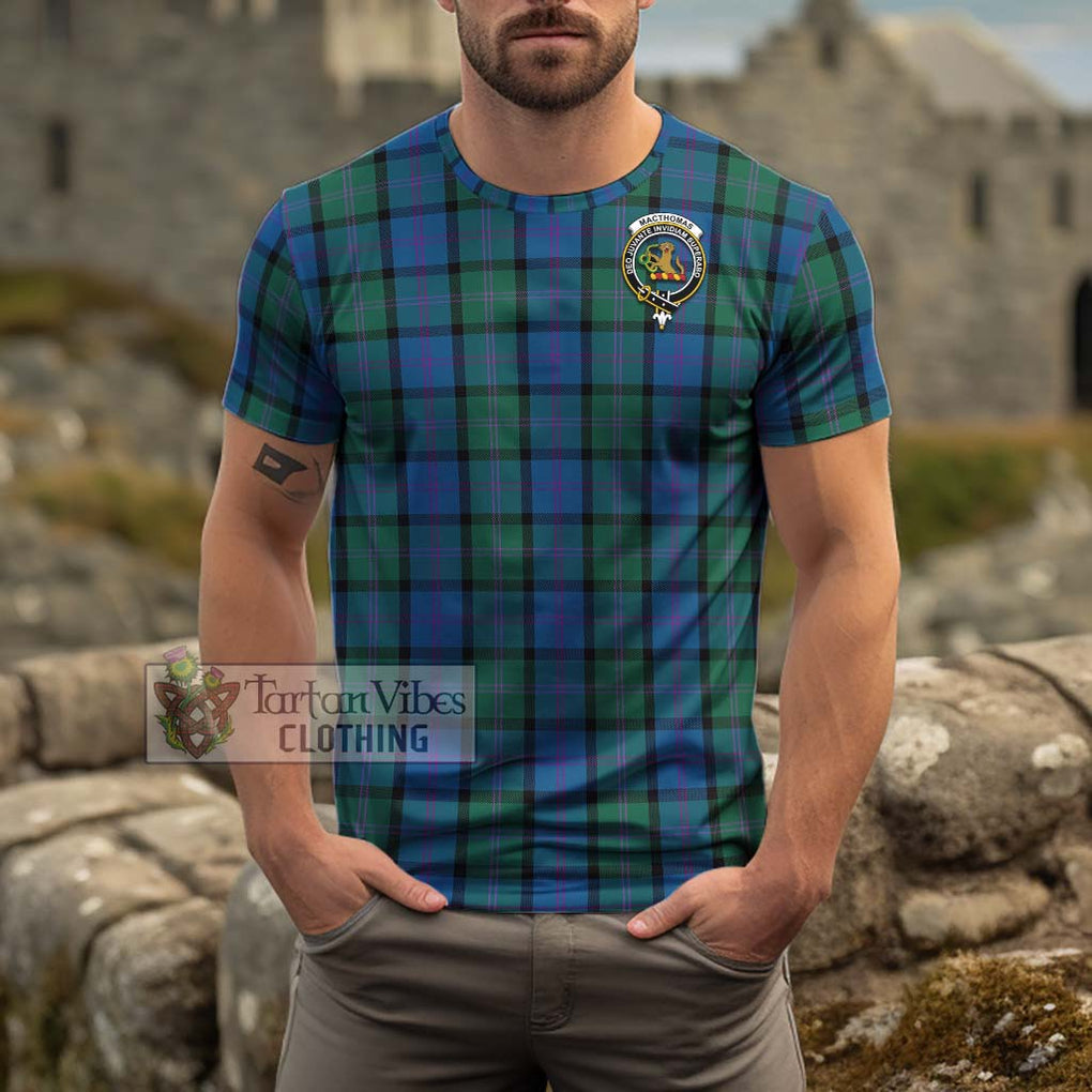 MacThomas (McThomas) Tartan Cotton T-Shirt with Family Crest Kid's Shirt - Tartan Vibes Clothing