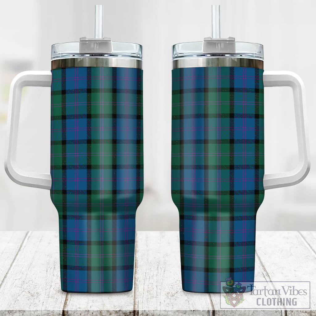 MacThomas (McThomas) Tartan Tumbler with Handle One Size 40 OZ - Tartan Vibes Clothing